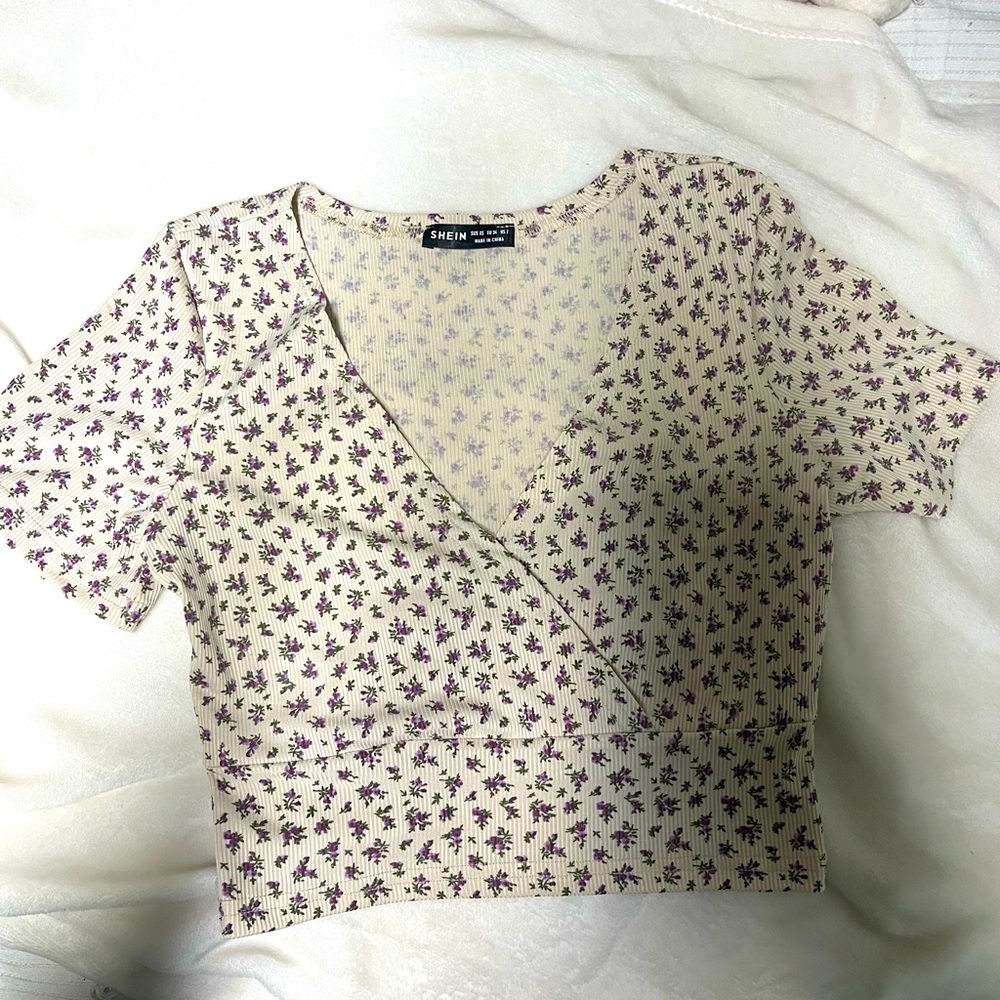Floral Crop Top